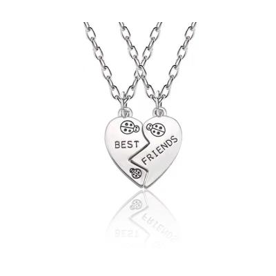 China Europe and America Factory Directly Supply Heart Pendant Necklace Jewelry Women Accessories For Girls for sale