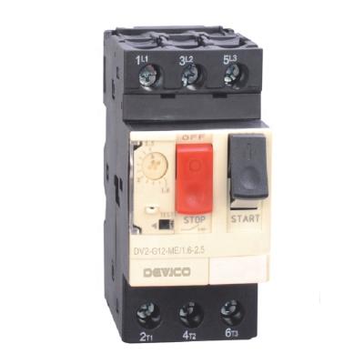 China Gv2 I Auxiliary Gv3 DV2-G Motor Protection Switch / Motor Starter Manual Circuit Breaker Box for sale