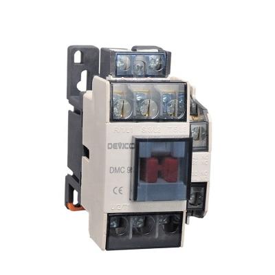 China high cost effective MC LC1 CJX2 PA66 daco magnetic contactor 220v 440v AC 9A model DMC12 flame retardant red copper silver point for sale