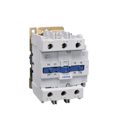 China Made in China 95A AC Contactor CE Certified AC Magnetic Contactor LC1 CJX2 220v 440v 110V PA66 DV1-95 Flame Retardant for sale