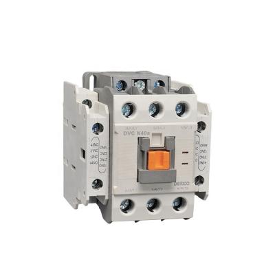 China 220v 440v MC AC Contactor 220v 440v MC High Cost Effective Magnetic Flame Retardant Red Copper Silver Point 40A AC Contactor LC1 CJX2 PA66 DVC-N40 for sale