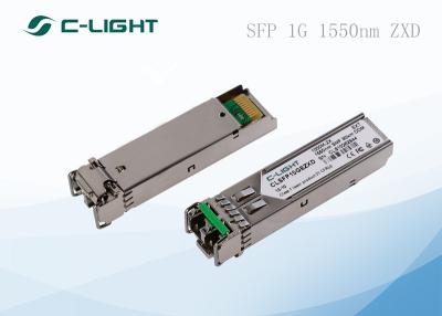 China 80km SMF Transceiver für SFP-Module, EX-SFP-1GE-LH 1.25Gbps zu verkaufen