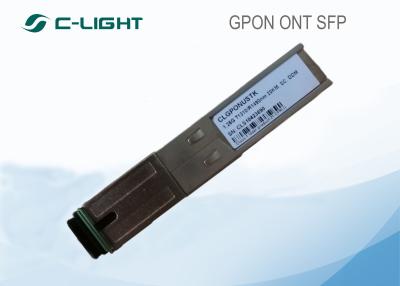 China Simplex SC Port GPON ONU TX1310nm/RX1490nm DDM Three Years Warranty for sale