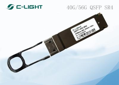 China 40G / módulo óptico del transmisor-receptor de 56G QSFP SR4 SFP hasta el 100m en la fibra OM3 en venta