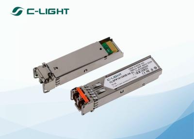 China Transmisor-receptor óptico el 155M 30dB SMF LC Dulplex de DDM CWDM SFP para FE/SONET/SADO en venta