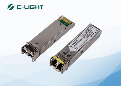 China FCC do CE de Fibra Optica 1550nm 80km do transceptor do LC Dulplex CWDM SFP à venda