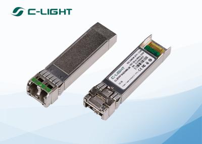 China LC Dulplex DWDM SFP + módulo del transmisor-receptor para Ethernet 10GBASE en venta