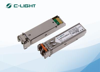 China Los módulos compatibles del transmisor-receptor de Cisco SFP para el 155M CWDM ayunan Ethernet los 80km100km en venta