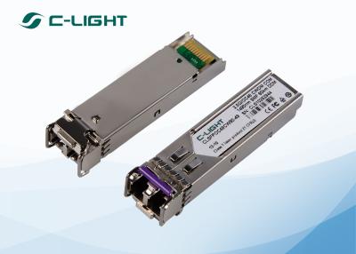 China módulos compatibles 1490nm de 2.5G CWDM Cisco SFP/transmisor-receptor óptico del LC en venta