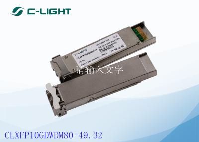 China Transceiver 10GBASE DWDM XFP 10G 1549.32nm 80km zu verkaufen