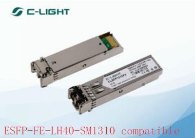 China Transmisor-receptor ESFP-FE-LH40-SM1310 compatible, 1310nm de OC3 155Mb/s HUAWEI SFP en venta