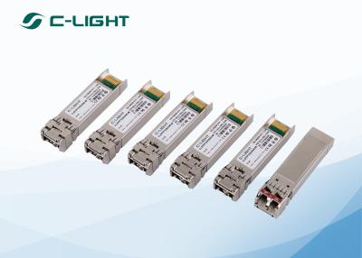 China Dwdm de fibra óptica 10gbase-er sfp de Ethernet SMF SFP + del transmisor-receptor en venta