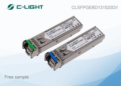 China Optische Transceiver-Module TX1310nm RX1550nm BIDI 1. 25Gbps zu verkaufen