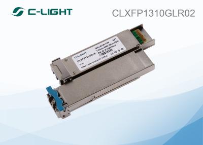 China transceiver-Modul-Einmodenfaser LC Dulplex 1310nm 2km XFP Glas zu verkaufen