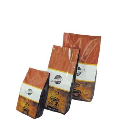 China Moisture Proof Coffee Bean Packaging Bags Coffee Bag One Way Valve Side Gusset Custom Printing Coffee Bag for sale