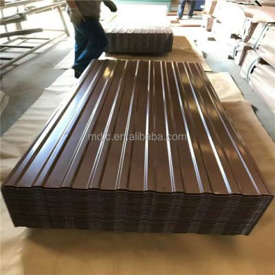 China 900mm corrugated metal roofing sheets zinc roof sheet price for sale