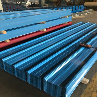 China Fireproof Corrugated Steel Corrugated Color Coated Metal Roof Tile Roof for sale