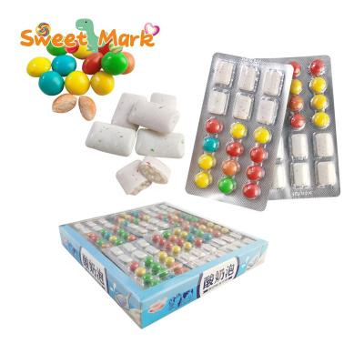 China Delicious Candy Yogurt Bubble Gum and Rainbow Bean Bubble Gum PC014 for sale