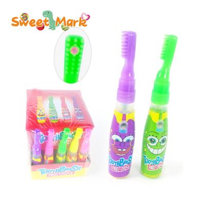 China Toothbrush Shape Spray Candy Liquid Fruit Flavors Candy OJ016 for sale