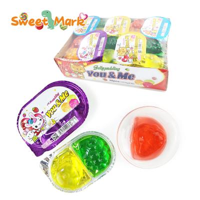 China Natural You and Me Soft Fruit Flavor Jelly Cup Pudding Jelly for sale