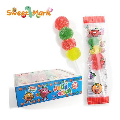 China Natural Halal Multicolor Soft Candy Lollipop Candy Gummy Candy for sale