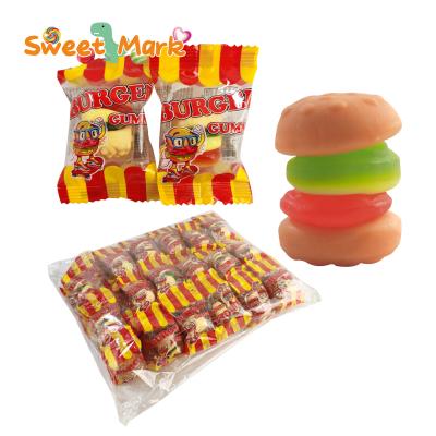 China Normal. Delicious hamburger shaped candy candy gummy candy sweet gummy candy for sale