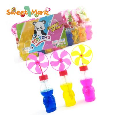 China Summer Funny Windmill Shape Bubble Water Toy Soapy Foam Water Toys For Children for sale