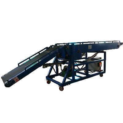 China Belt Conveyor Slope Conveyor Heat Resistant Retractable Inclined Glass Bottles Inclined Conveyor Paper Bottle Baler for sale