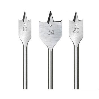 China Wood Drilling Professional High Carbon Steel Straight shank Spade Bits Flat Boring Bit Wood Drill Bit Set Hand Tool for sale