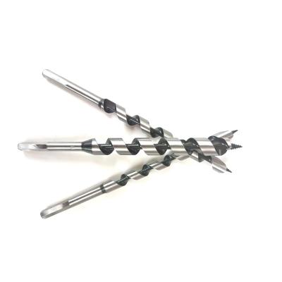 China Wood Drilling 6-40mm Wood Auger Bits Hex Shank Twist Drill Bit Center Drill Bit Long 230-460mm for sale