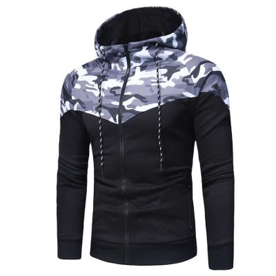 China Latest Fashion QUICK DRY 2021 Spring Camouflage Custom Hooded Windproof Jacket Men Slim Men Quilting Jacket for sale