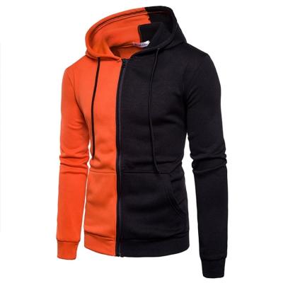 China Fall Autumn Mens 2pc Zipper Sweatsuit Breathable Customized High End Stylish Clothing for sale