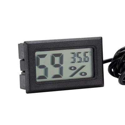 China See details Embedded Temperature and Humidity Meter with Cable Electronic Temperature and Humidity Meter FY-11 FY-12 Left and Right Screen for sale