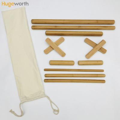 China Convenient / Movable Bamboo Kit Poles Body Massage Sticks Quiet Massage Smooth Massage Pole for sale