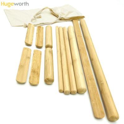 China Hot Bamboo Massage Tool Convenient / Movable Massage Sticks Therapy for sale