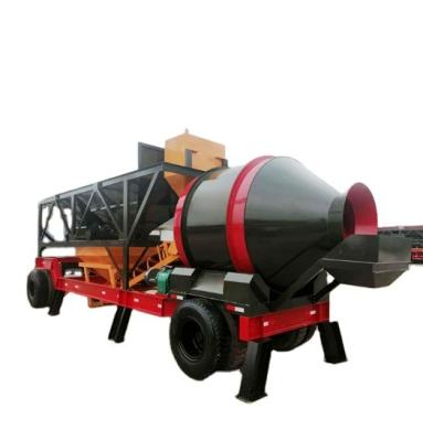 China Drum Mobile Construction Concrete Mixers Concrete Mixing Station for sale