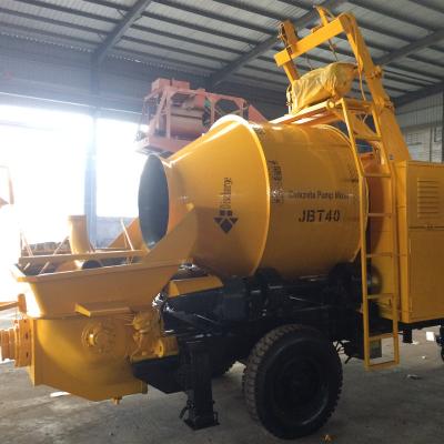 China Mobile Concrete Mixer Pump Portable Mixer Pumps for sale