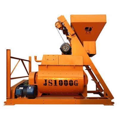 China Construction Machine Twin Shaft Concrete Mixers Concrete Mixer Machine for sale