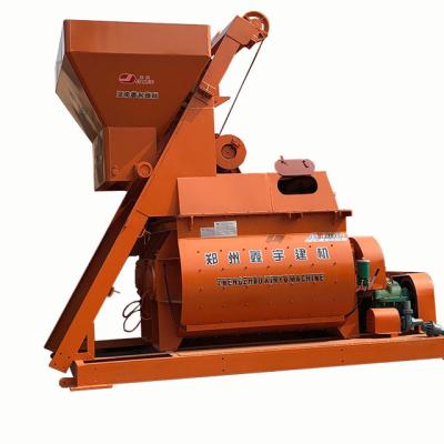 China Construction Twin Shaft Concrete Mixers Concrete Mixer Machine for sale