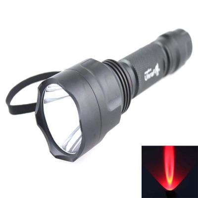 China Camping UltraFire C8 1xCREE Q5 Red Light LED Flashlight (1x18650) for sale