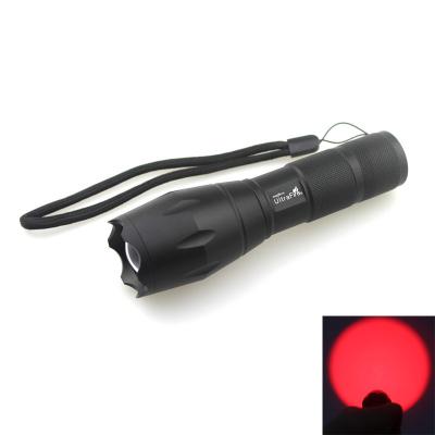 China UltraFire A100 1xCREE Q5 Camping Light 5-Mode LED Red Zoom Flashlight (1x18650/3xAAA) for sale