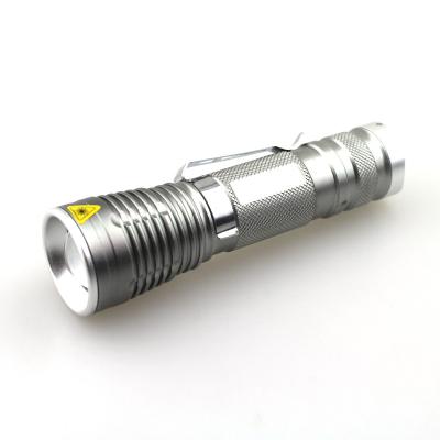 China SK73 1xCREE XM-L T6 450 Lumen 5-Mode LED Camping Royal Zoom Flashlight (1x18650) for sale