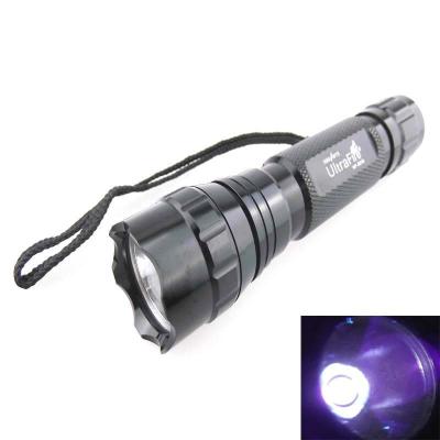 China Emergency Curing Light 501B 365nm UV Light Detection Flashlight (1 x 18650) for sale