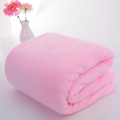 China Sustainable Microfiber Towels 75*35cm Customizable Sustainable Bath Beach Absorbent Pink Towels for sale