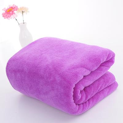 China 70*140cm 70*140cm Extra Large Cotton 400g Cotton Bath Towels Disposable Custom Super Absorbent Towels for sale