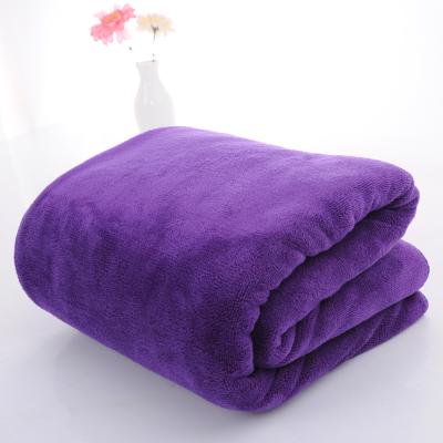 China 140*70cm Bamboo 400g Microfiber Bath Towel Cleaning Towel Cotton Disposable Customizable Premium Bath Towels 400g 400g for sale