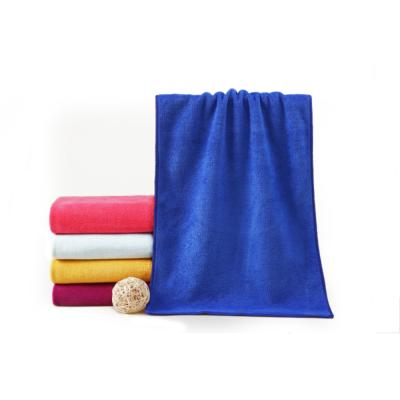 China 420gsm 70*30cm Double Side QUICK DRY 70*30cm Double Side Coral Fleece Polyester Fiber Cloth Cleaning Cloth Micro Wash Towel For Car Care for sale