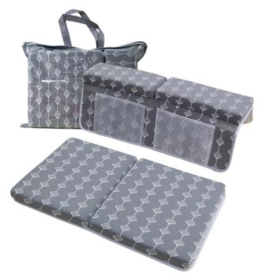 China Viable New Model BHD-07 Thick Knee Cushioned Support Bath Kneeler Elbow Rest Pad Set With PVC Packing Bag for sale