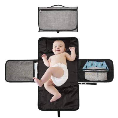 China Baby Diaper Mat NBD-02 High Quality Foldable Waterproof Clutch Changing Changing Mat For Baby Infants for sale