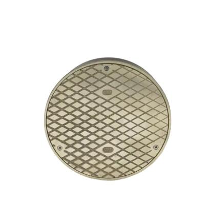 China 6 modern in. Nickel Bronze Clean Round Adjustable Scoriated Cast Floor for sale